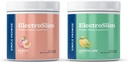 Enostavno Obljuba ElectroSlim Bundle Flavor - Limona limete in Breskve - Brez sladkorja Elektrolit Powder Hydration Podpora z Essential Electrolytes - Ni sladkorna formula za dnevno energijsko bilanco