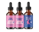 JoySpring cink z vitaminom C dopolnila za otroke, Immune Boost za podporo imunskega sistema, in Melatonin kapljice za otroke podporo spanja