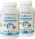 Eniva Omega-3 ribje olje visoko EPA/DHA Premium ribje olje dnevno 2 paket (240 kapsul)