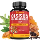 Premium Cissus Quadrangularis Kapsule z Boswellio, Guggul, Kurkulo, izvleček črnega popra - 150 kapsul - 5 mesecev