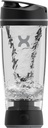 Promix Original Shaker Plastenka - Baterije na pogon za gladke proteinske pretrese - BPA Free, 20oz Cup (črna)