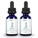 PranaPets Adrenal Balance for Dogs with Cushing's | Naturally Relieves Symptoms of Cushing's Disease in Dogs | Licorice Free Herbal Formula for Dogs with Cushing's Disease - 2 Pack