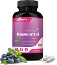 Pure Resveratrol 500mg – antioksidant, zdravo staranje in zdravje srca podporo