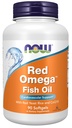 NOW Foods Supplements, Red OmegaTM s CoQ10 30 mg in Omega-3 ribje olje, kardiovaskularna podpora*, 90 Softgels