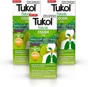 TUKOL Naturals Elderberry Sirup z vitaminom C, D, in cink, Imunska podpora dodatek z naravnim medom za odrasle in najstnike, zeliščni Elderberry Boost za imuniteto in antioksidant podporo, 6oz, Pack po 3