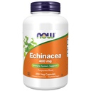 NOW Supplements, Echinacea (Purpurea Root) 400 mg, Podpora imunskega sistema*, 250 Veg kapsule
