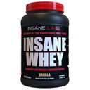 Insane Labz Insane Whey, 100% Muscle Building Whey Protein, BCAA Amino Profil, Mass Gainer, Meal zamenjava (Vanilla, 30 Servingov)