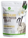 Mravljinske farme - 100% Grass Fed New Zealand Whey Protein Isolate, Vanilla Flavor, 2 lbs - Čista in čista, 4 sestavine, Okusno, hladno obdelan