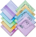 10 Pack Cute Kitty Cat Design Multicolor Microfiber Čiščenje oblačila za čiščenje očala Leče Sončna očala in mobilni telefon Lepo oblikovalec Barve Modra roza rumena škrlatna zelena oblačila robčki