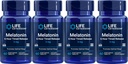 Life Extension Melatonin 6 Urni čas sprostitve 3 mg, 60 vegetarijanske tablete (paket 4)