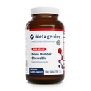 Metagenika Kostni graditelj Žvečljivi dodatek - kalcij, vitamin D in magnezij za moč kosti in zdravje zob* - Podpira Kardiovaskularno in Imunsko funkcijo* - Ne- GMO, Gluten-free - 90 Žvečljive tablete