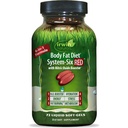 Irwin Naturals Body Fat Diet System-Six RED - 72 Tekoči soft-Gels, 6-in-1 Formula za uravnavanje telesne teže z dušikovim oksidnim ojačevalcem - 24 skupno serviranje