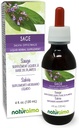 Naturalma Sage (Salvia officinalis) Leaf Alkohol-free Tinkture - 4 fl oz Tekoči ekstrakt v kapljicah - Zeliščni dodatek - Vegan