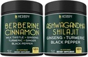 Bundle 7in1 Berberine HCl & 5in1 Ashwagandha Shilajit dodatki