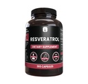 REVERATROL, (365 kapsul) Brez magnezija ali riževih polnil, vedno čist, laboratorij preverjen