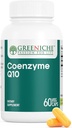 Greeniche Coencim Q10, 60 Caps, visoka absorpcija Coq10, Vegan, Gluten Free