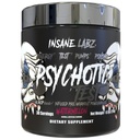 Insane Labz Psychotic Test, High Stim Testosteron Energy and Pump povečanje pred-workout prašek z DMAE Bitartrate, D Aspartična kislina, Kreatin HCL in Glicerol Monostearat, 30 Servinga, lubenica