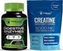 WELLNESS LABSRX Prebavne encime Kapsule 5 milijard CFU - Kreatin Gumies 5000 mg