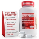 Pravočasno acetatfen 500mg - 500 Kapleti - Dodatna moč bolečina Relief - V primerjavi z zdravilno učinkovino v ekstra moč - Menstrualne kratice, Fever Reducer, Manjša bolečina artritisa