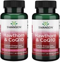 Swanson Hawthorn & Coq10 60 Veg kapsule (2 pakiranji)