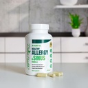 Božansko zdravje Dr. Colbert, MD Health Sinus Formula Alergy & Sinus Podpora 