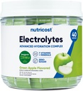 Nutricost Electrolytes Complex, Green Apple aromed, 40 Stickpacks - Napredni Hydration Complex