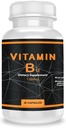 QEI Vitamin B12 1000mg, Podpira energijo Presnova in vzdrževanje živčnega sistema, Vitamin dopolnilo, 30 kapsul