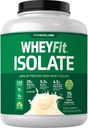 Whey Protein Isolate WheyFit (Naravna vanilija), 5 lb (2.268 kg) steklenica