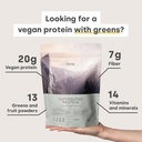 Superblend Protein - Vegan Protein Powder s superživili, vitamini in minerali - 20g rastlinskih beljakovin na serviranje (hokolat arašid)