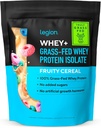 LEGIJA Whey+ Protein Whey izolat iz krav hranilnic v travi - sirotkin izolat v prahu nizke kalorije, brez GMO, brez sladkorja, laktoze in glutena, vse naravne beljakovine v prahu za moške in ženske, (30 servivov)