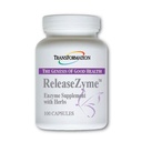 Preobrazba Genesis of Good Health Enzymes ReleaseZyme Mešanica dodatek z naravnimi zelišči, Napredno Prebavna podpora Formula s Protease, Break Down proteini, na rastlinski osnovi, 100 kapsul