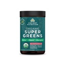 Ancient Nutrition SuperGreens Powder z probiotiki, Organske lubenice arome zeleni, Izdelan iz pravega sadja, Zelenjava in zelišča, za digestivno in energetsko podporo, 25 Serving, 8.82oz