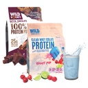 Čisti izolat WILD DRUŽBE + koncentrat Whey Super Combo - počisti Sirotka + nizozemski čokoladni koncentrat
