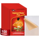 KONGDY Capsaicin obliži,4,72"x7,08" Hot Capsicum obliž (100)