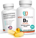 Vitamin D3 10000 i.e. - 90 Vitamin D 10000 i.e. softgels for heart health, Imunska podpora, mentalna jasnost in mišična funkcija podpora - visoke doze vitamin D3 tablete za moške in ženske- 250 μg