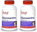 Schiff Glukozamin s hialuronsko kislino, 2000mg glukozamin, dodatek za skupno nego pomaga mazivo in zaščito sklepov*, 150 Število (Pack 2)