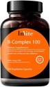 Povabimo Health B- Complex 100 - podpira Mood, Energy, Imunsko zdravje in splošno Wellness - 100 dnevna dobava - 100 Vegetarijanske kapsule