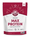 Manitoba Žetev Konoplja Ja Organic Max Protein Powder, Nesladkan, 32oz, z 20g proteini in 4,5g Omegas 3&6 na Serving, Keto-Friely, Konzervative Free, Non-GMO, Pakiranje lahko Vary