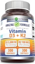 Neverjetne formule Vitamin D3 5000 i.e. z vitaminom K2 100 Mcg 