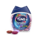 TUMS Žvečilni ugrizi Antacid tablete za žvečljivo zgago in kislo prebavo Relief, sortirane jagode, 32 Število