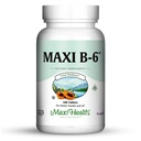 Maxi Health B-6 - vitamin B6-100 mg Kardiovaskularno zdravje - 100 tablet - Košir (100 tablet, pakiranje po 2)