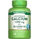 Resnica narave Kalcij 1200mg z vitaminom D3 5000 i.e. 