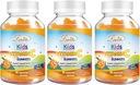 Lovita Vegan Vitamin C Gumiji za otroke, Great Degustacije rastlin na osnovi formule, Imunska funkcija Podpora z vitaminom C 150mg na dnevno Servinges & Xylitol, Natural Orange Flamored, 90 Gummies (Pack of 3)