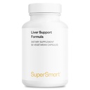 Superpametna - Podporna formula jeter (Napredna Formula) - s Silymarin Milk Thistle, L-Metionin, Zmanjšani glutation, Picrorhiza Kurroa, Artichoke 