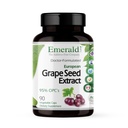 EMERALD LABS Evropski grozdni izvleček - Antioksidant in Imunska podpora dopolnilo - Podpira zdravo pretok krvi - 90 rastlinskih kapsul (90-dnevno oskrbo)