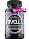 Hornygoatweed Women - Libido Booster za ženske, Mood, Energy, Fast Acting Libido Supplement w. Maca Root, Female Libido Booster w. Ginseng, Tribulus, Hormone Balance Support, Energy Pills - 60ct ZDA