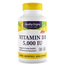 Zdravi izvori Vitamin D3 (Lanolin) 5000 i.e. softgel - Kost Zdravje in Imunska podpora dodatek - Enostavno Absorbljivi vitamin D dodatki - Gluten-free Vitamin D3 dodatek - 360 Softgels