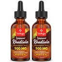 57.000 MG liposomska aktivna rodiola Rosea dodatek, Rhodiola korenski ekstrakt, tekočina za visoko absorpcijo, Rhodiola Rosea korenski ekstrakt Tinktura za energijo, stres, Mood, Vegan, 120 ml