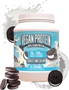 Ogromni dodatki Vegan Protein Powder - Piškotki in krema - Vrhunski na rastlinah temelječi beljakovinski prašek, 20g beljakovine na obrok