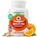 Otroci Biotin 5000mcg Žvečljive tablete 